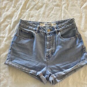 Brandy Melville Light Blue Jean Shorts